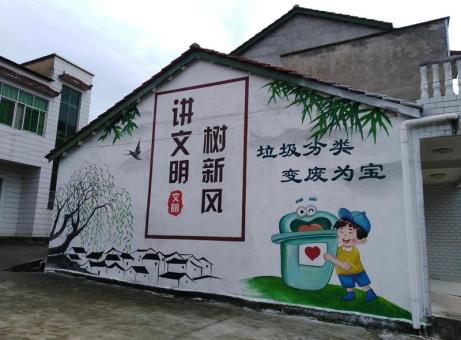 渝北墙绘是现在流行的墙体广告