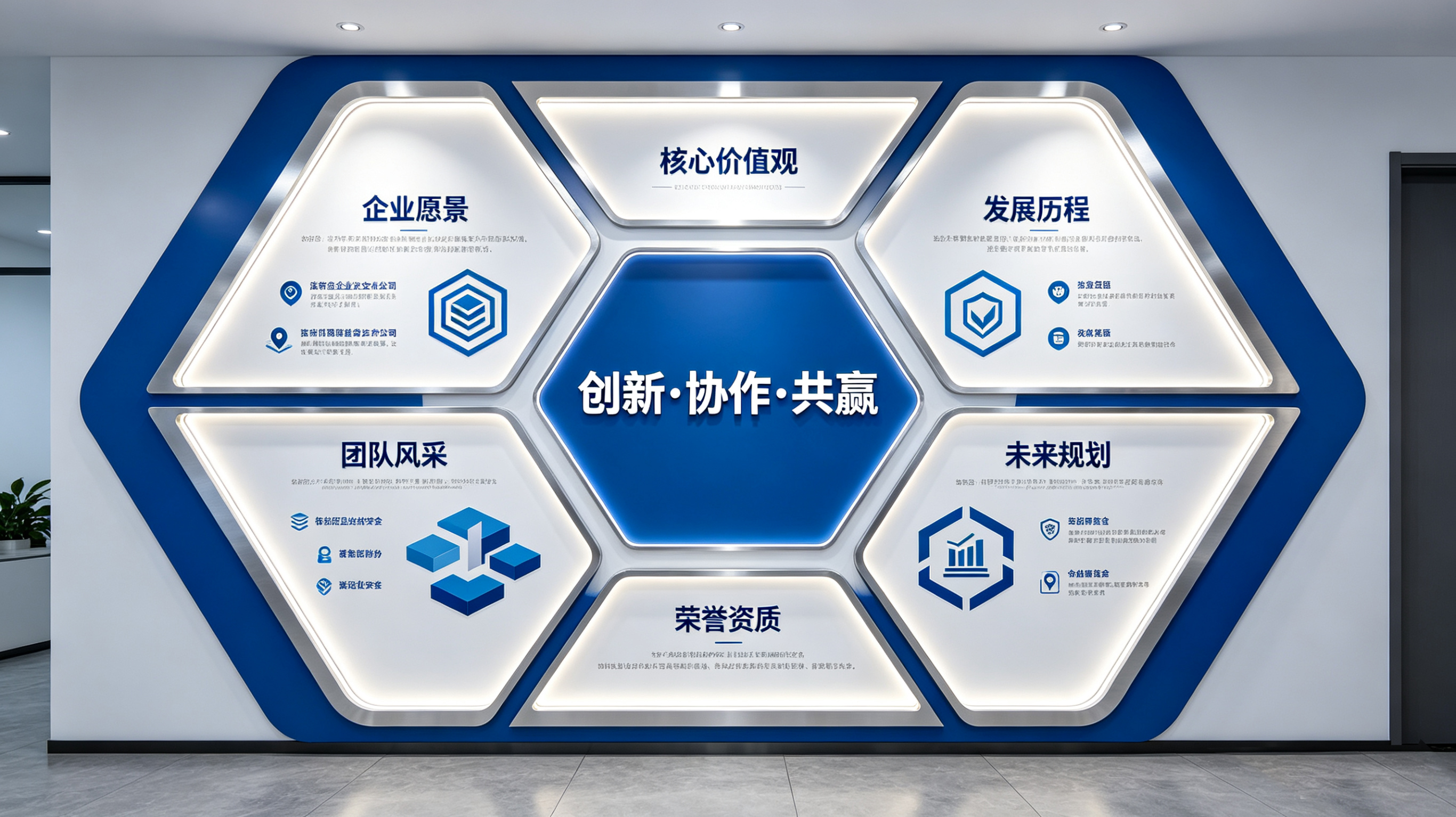渝北企业文化墙六边形避坑指南（新手常犯5个错误）